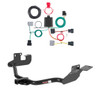 2005 - 2006 Mazda Tribute Without factory 1-1/4" receiver hitch Curt 1-1/4", Class 2 Trailer Tow Hitch + 4-flat Wiring Kit 12060