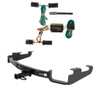 1996 - 2000 Plymouth Grand Voyager Excluding Stow 'n Go Curt 1-1/4", Class 2 Trailer Tow Hitch + 4-flat Wiring Kit 12362
