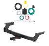 2020 - 2026 Mazda CX-30 Curt 1-1/4", Class 1 Trailer Tow Hitch + 4-flat Wiring Kit 11599