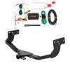 2007 - 2015 Mazda CX-9 Curt 1-1/4", Class 2 Trailer Tow Hitch + 4-flat Wiring Kit 12112