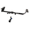 Draw-tite Hidden Hitch® Completely Hidden Trailer Hitch 2" Removable Receiver, Black for Select Chrysler Grand Caravan, Chrysler Pacifica, Chrysler Voyager 76916