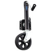 Fulton Marine Trailer Jack, 1,500 lbs. Lift Capacity, Side Wind, Bolt-On Side Mount, 10 in. Travel, Black