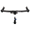 Draw-tite Hidden Hitch® Completely Hidden Trailer Hitch 2" Removable Receiver, Black for Select Audi Q3, Volkswagen Tiguan 76918