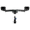 Draw-tite Hidden Hitch® Completely Hidden Trailer Hitch 2" Removable Receiver, Black for Select Subaru Outback 76907