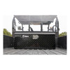 UWS Gloss Black Aluminum ATV Tool Box ATV-BLK