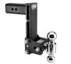 B&W 14.5K 8-1/2" Drop 9" Rise (2-5/16", 2" Balls) Adjustable Ball Mount Hitch For 2-1/2" Recievers  TS20043B