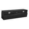 UWS Gloss Black Aluminum 60" Wedge Utility Chest Box TBC-60-W-BLK UWS Gloss Black Aluminum 60" Wedge Utility Chest Box TBC-60-W-BLK