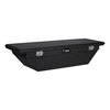UWS Gloss Black Aluminum 63" Angled Truck Tool Box, Low Profile TBS-63-A-LP-BLK