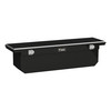 UWS Gloss Black Aluminum 72" Deep Angled Crossover Truck Tool Box with Low Profile TBSD-72-A-LP-B