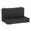 UWS Matte Black 85-Gallon L-Shape Steel Transfer Tank ST-85-L-MB