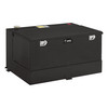 UWS Gloss Black 100-Gallon Combo Aluminum Transfer Tank TT-100-CB-B
