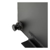 UWS Matte Black Hammerhead-Style 100-Gallon L-Shape Steel Transfer Tank ST-100HH-MB