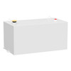 UWS White 100-Gallon Rectangle Steel Transfer Tank ST-100-RT-W