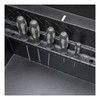 UWS Matte Black Aluminum 69" Deep Angled Crossover Truck Tool Box TBSD-69-A-MB