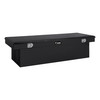 UWS Gloss Black Aluminum 72" Deep Extra-Wide Crossover Truck Tool Box TBSD-72-LBTA-B