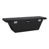 UWS Gloss Black 60" Deep Angled Truck Tool Box, Low Profile TBSD-60A-LP-BLK