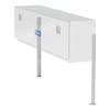 UWS Replacement Bright Aluminum Topside Truck Tool Box Leg TBTS-LEGS UWS Replacement Bright Aluminum Topside Truck Tool Box Leg TBTS-LEGS
