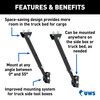 UWS Adjustable Universal Legs for Truck Side Boxes TBSM-MK2 UWS Adjustable Universal Legs for Truck Side Boxes TBSM-MK2
