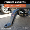 CURT Industrial Duty Forged Ball Mount (3" Shank, 21,000 lbss., 6" Drop, 10" Long) Trailer Hitch Ball Mount