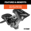 CURT 25K, A25 5th Wheel Hitch with Rails