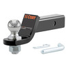 CURT Loaded Ball Mount with 1-7/8" Ball (2" Shank, 3,500 lbss., 2" Drop) Trailer Hitch Ball Mount