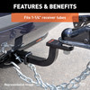 CURT Class 2 Ball Mount (1-1/4" Shank, 3,500 lbss., 3-1/4" Drop, 7-1/4" Long) Trailer Hitch Ball Mount