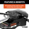 CURT A16 5th Wheel Hitch Head Fifth Wheel Trailer Hitch Head Unit