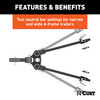 CURT 8-10K TruTrack 4P Weight Distribution Hitch with 4x Sway Control