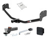 10 - 10 Ford Mustang Coupe 1.25in. CURT Trailer Hitch + Ball Mount + Cover + Lock Kit by CURT HWA969