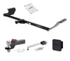 99 - 17 HONDA Odyssey -- 1.25in. CURT Trailer Hitch + Ball Mount + Cover + Lock Kit by CURT HWA1373