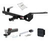 86 - 07 Ford Taurus Sedan 1.25in. CURT Trailer Hitch + Ball Mount + Cover + Lock Kit by CURT HWA985