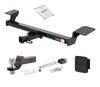09 - 13 Toyota Matrix -- 1.25in. CURT Trailer Hitch + Ball Mount + Cover + Lock Kit by CURT HWA2406