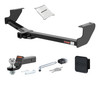 96 - 07 Chrysler Town & Country Excluding Stow 'n Go 1.25in. CURT Trailer Hitch + Ball Mount + Cover + Lock Kit by CURT HWA653