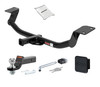 03 - 08 Toyota Matrix Excluding XR and XRS 1.25in. CURT Trailer Hitch + Ball Mount + Cover + Lock Kit by CURT HWA2408