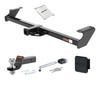 89 - 98 GEO Tracker -- 1.25in. CURT Trailer Hitch + Ball Mount + Cover + Lock Kit by CURT HWA1019