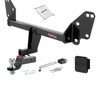 14 - 19 Cadillac CTS Sedan 1.25in. CURT Trailer Hitch + Ball Mount + Cover + Lock Kit by CURT HWA221