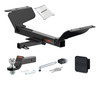 18 - 24 GMC Terrain Excluding diesel 1.25in. CURT Trailer Hitch + Ball Mount + Cover + Lock Kit by CURT HWA1302