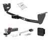 01 - 07 Volvo V70  -- 1.25in. CURT Trailer Hitch + Ball Mount + Cover + Lock Kit by CURT HWA2555