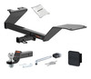 18 - 24 Nissan Kicks -- 1.25in. CURT Trailer Hitch + Ball Mount + Cover + Lock Kit by CURT HWA2023