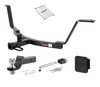 12 - 16 HONDA CR-V -- 1.25in. CURT Trailer Hitch + Ball Mount + Cover + Lock Kit by CURT HWA1352
