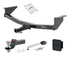 14 - 15 Nissan Rogue Select -- 1.25in. CURT Trailer Hitch + Ball Mount + Cover + Lock Kit by CURT HWA2067