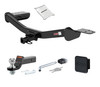 08 - 12 Infiniti EX35 -- 1.25in. CURT Trailer Hitch + Ball Mount + Cover + Lock Kit by CURT HWA1468