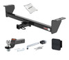 11 - 13 Scion tC -- 1.25in. CURT Trailer Hitch + Ball Mount + Cover + Lock Kit by CURT HWA2243
