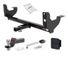 08 - 12 Chevrolet Malibu Sedan, excluding hybrid 1.25in. CURT Trailer Hitch + Ball Mount + Cover + Lock Kit by CURT HWA401