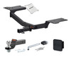 17 - 19 Chevrolet Cruze Hatchback, excluding diesel 1.25in. CURT Trailer Hitch + Ball Mount + Cover + Lock Kit by CURT HWA330