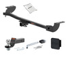 93 - 07 Subaru Impreza Wagon 1.25in. CURT Trailer Hitch + Ball Mount + Cover + Lock Kit by CURT HWA2287