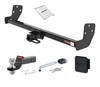 98 - 02 Chevrolet Prizm Sedan 1.25in. CURT Trailer Hitch + Ball Mount + Cover + Lock Kit by CURT HWA409