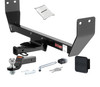 11 - 14 Chrysler 200 -- 1.25in. CURT Trailer Hitch + Ball Mount + Cover + Lock Kit by CURT HWA625