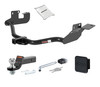 08 - 11 Mazda Tribute Without factory 1-1/4" receiver hitch 1.25in. CURT Trailer Hitch + Ball Mount + Cover + Lock Kit by CURT HWA1822