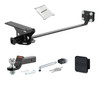 12 - 13 Mercedes-Benz C250 -- 1.25in. CURT Trailer Hitch + Ball Mount + Cover + Lock Kit by CURT HWA1840